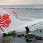 Bali Airliner Crashes, Overshoots Runway and Falls in Sea